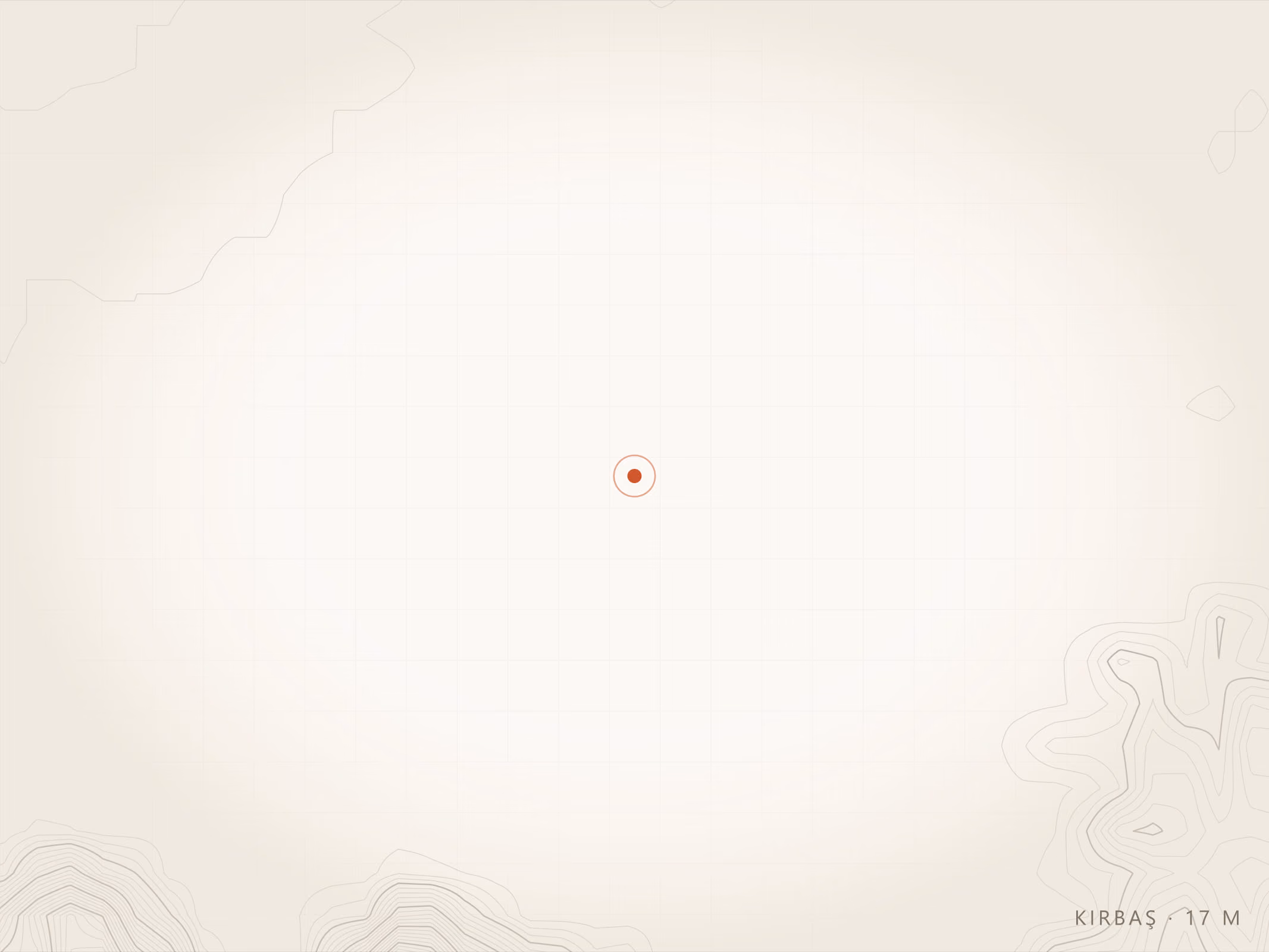 Kırbaş Mahallesi topografyası, Torbalı — rakım 17 m