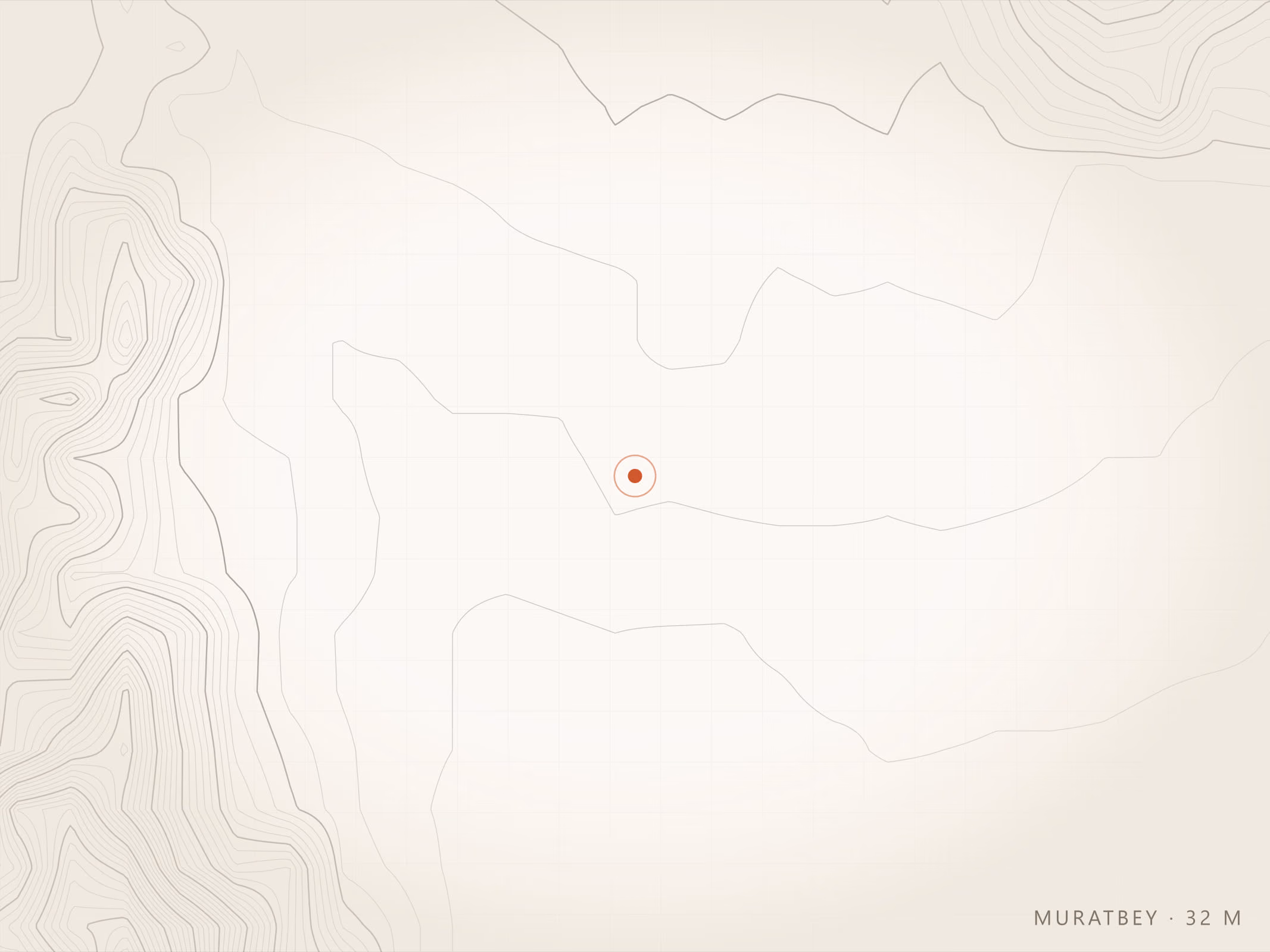 Muratbey Mahallesi topografyası, Torbalı — rakım 33 m