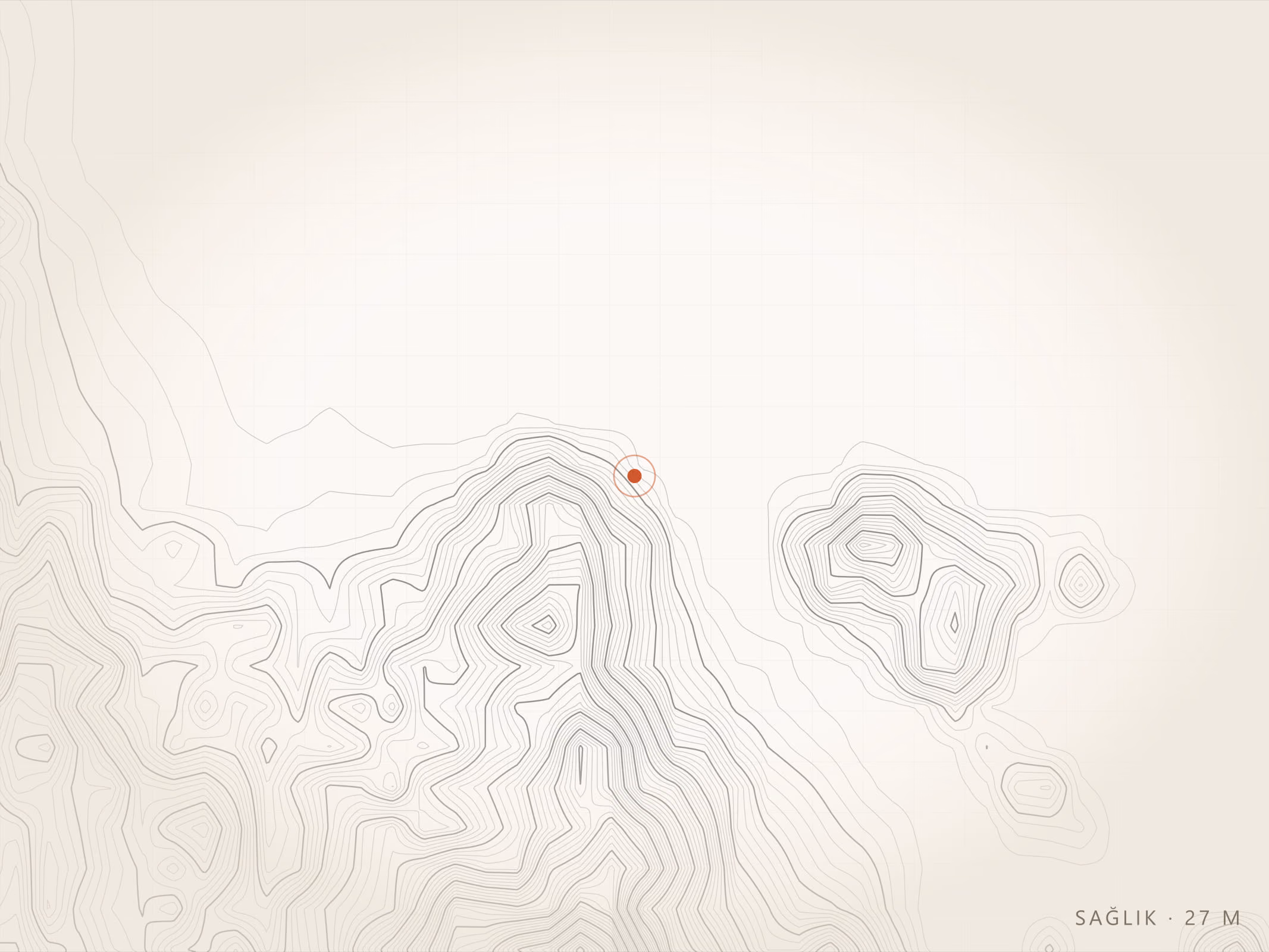 Sağlık Mahallesi topografyası, Torbalı — rakım 27 m