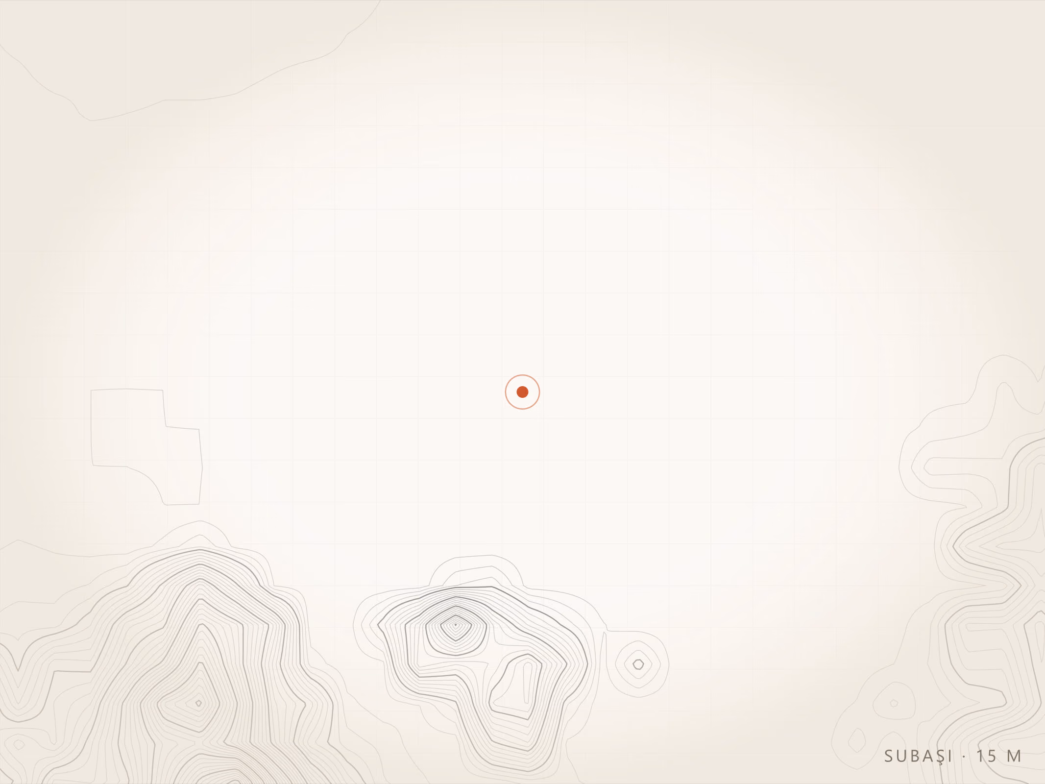 Subaşı Mahallesi topografyası, Torbalı — rakım 14 m